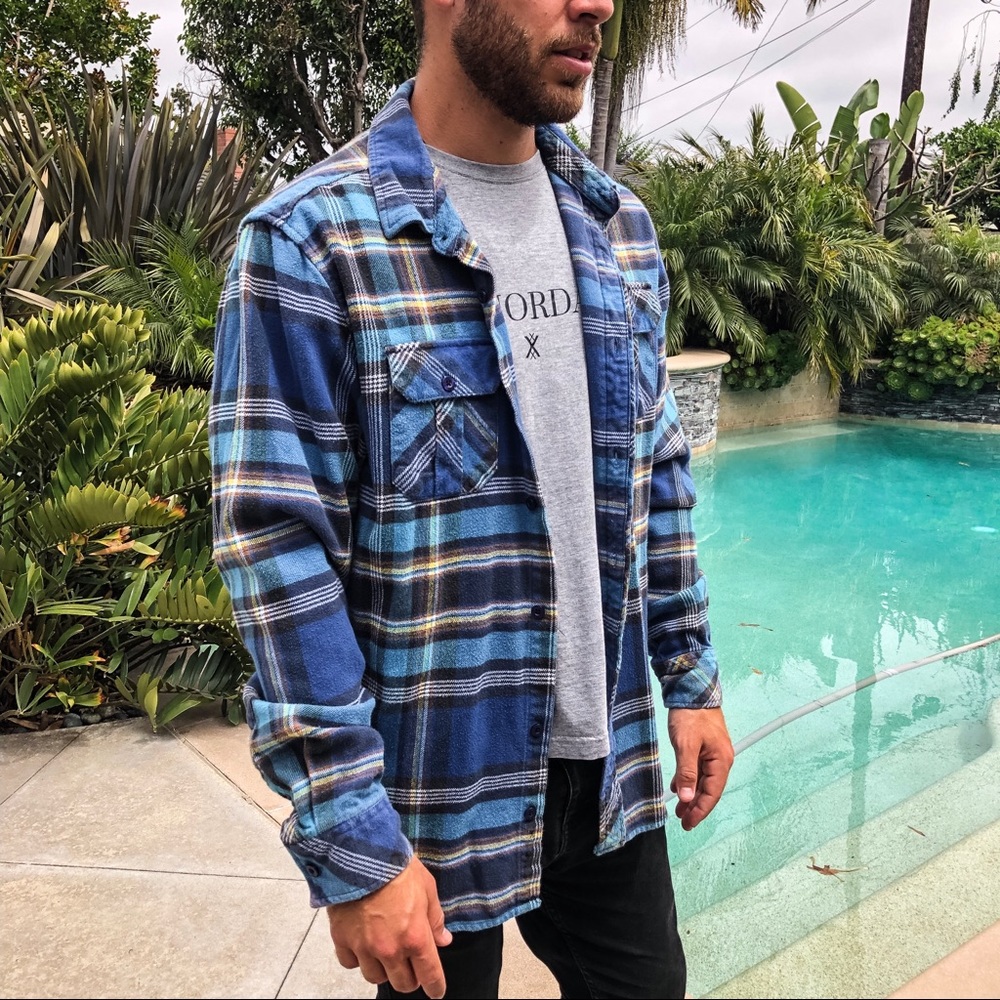 O’Neil Heavy Flannel Shirt | Size Large